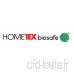 Hometex Biosafe 30 x 46 cm PVC sans phtalate de Sets de Table  Lot de 4 Transparent - B00MMHGQUC